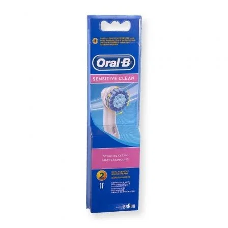 Braun Cabezales de Recambio Oral-B Sensitive, Pack de 2 unidades Braun Cabezales de Recambio Oral-B Sensitive, Pack de 2 unidades